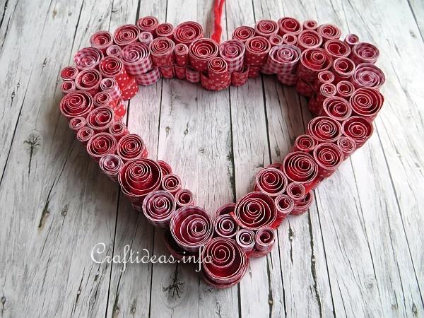 How to Make 3 Super Simple Quilling Paper Hearts, Valentine's Day Crafts